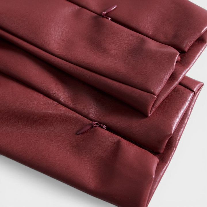 Annabelle | Elegant Leather Dress