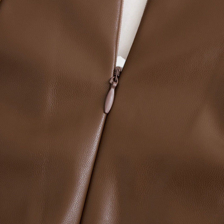 Annabelle | Elegant Leather Dress