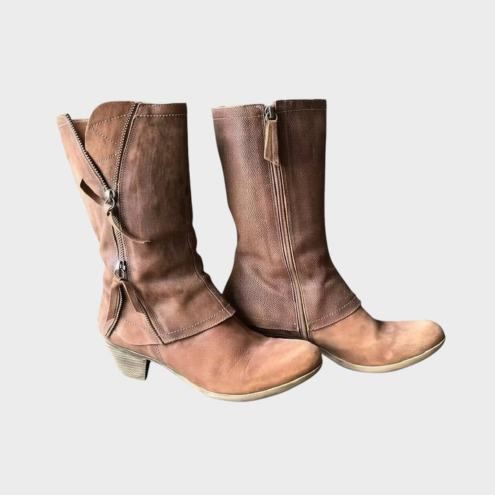Willow | Vintage Mid-Calf Boots