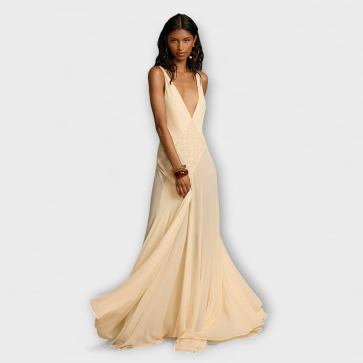 Freya | V-Neck Maxi Dress