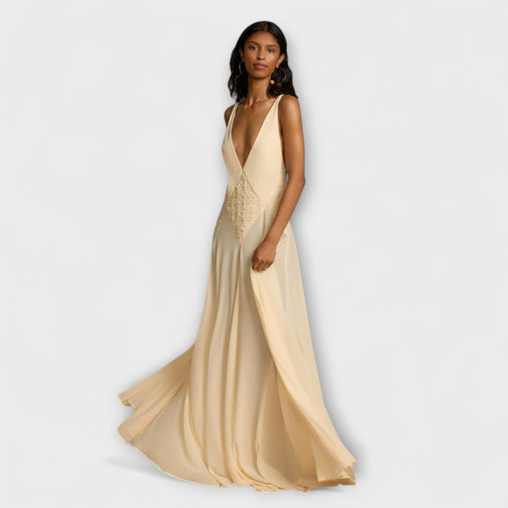 Freya | V-Neck Maxi Dress