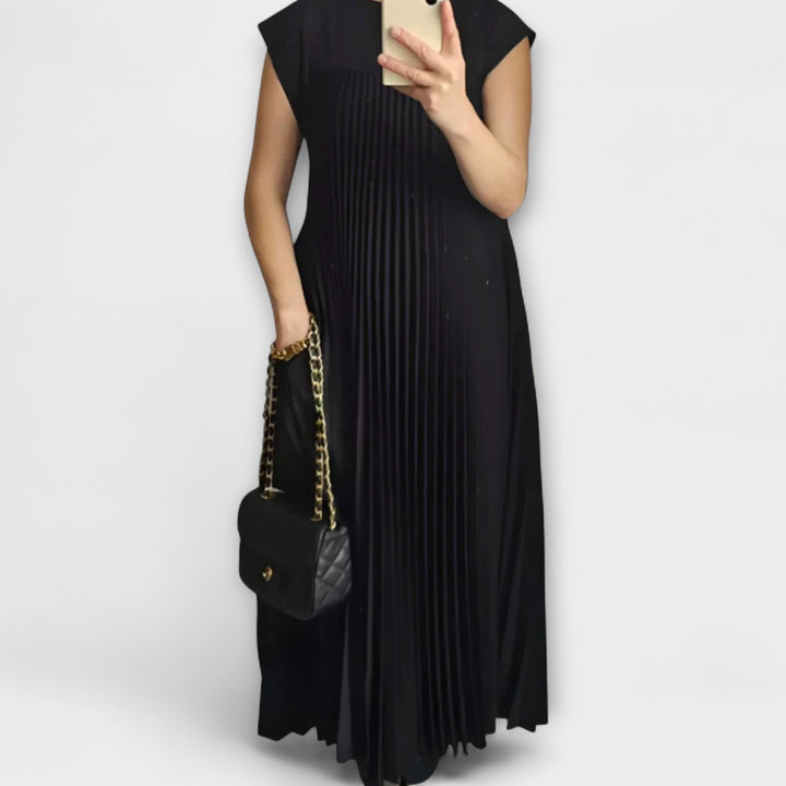 Eleanor | Elegant Pleated Dress