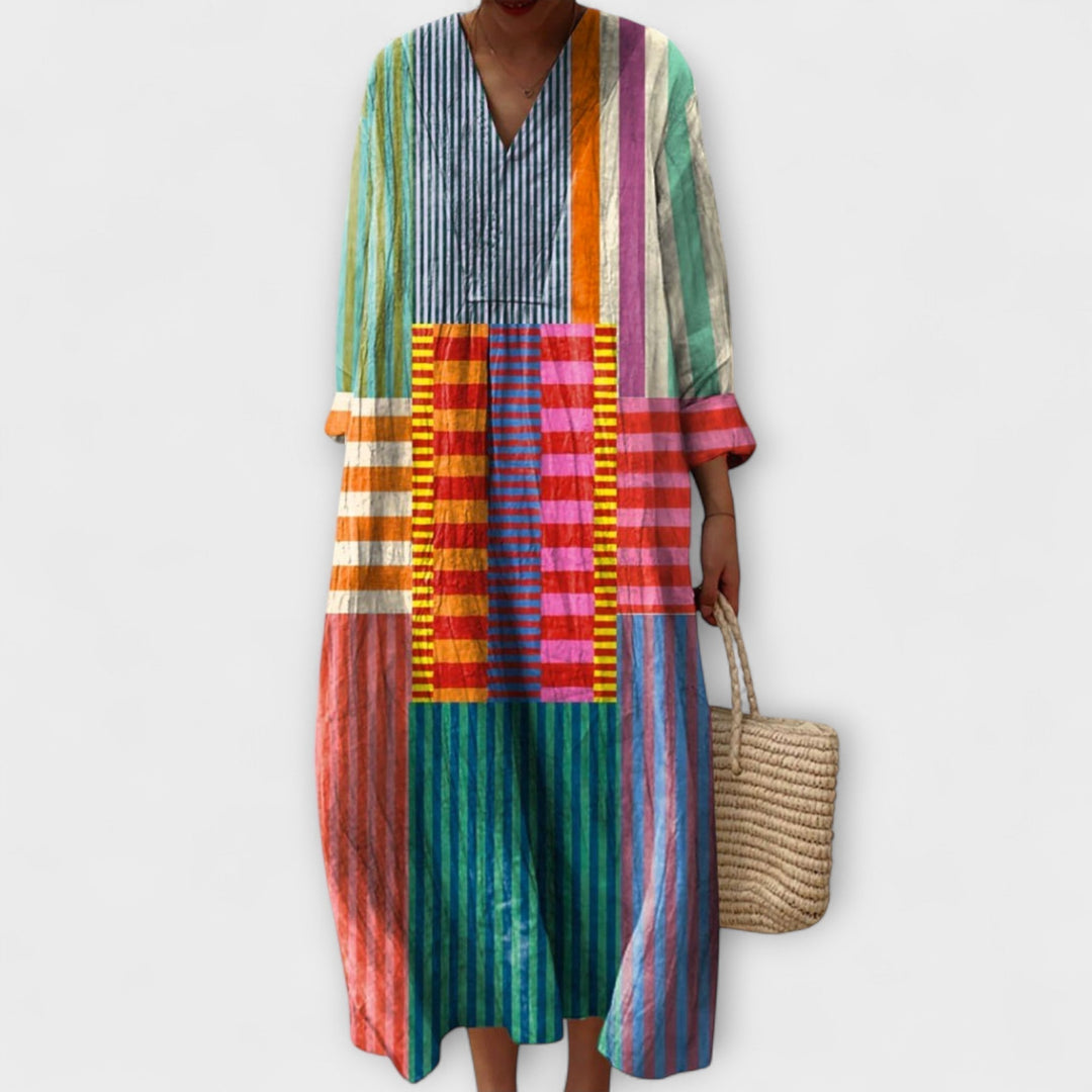 Mae | Geometric Print Dress
