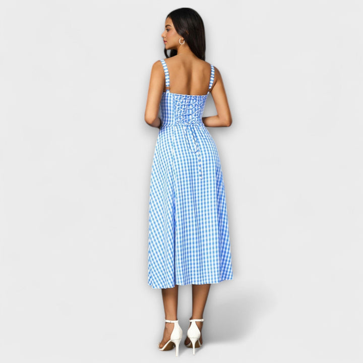 Gail | Bow Detail Split Dress