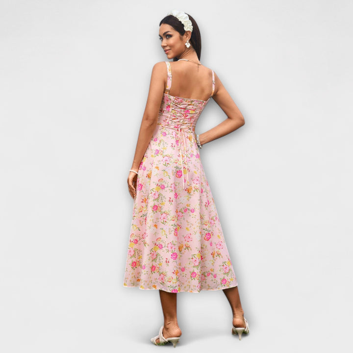 Gail | Bow Detail Split Dress