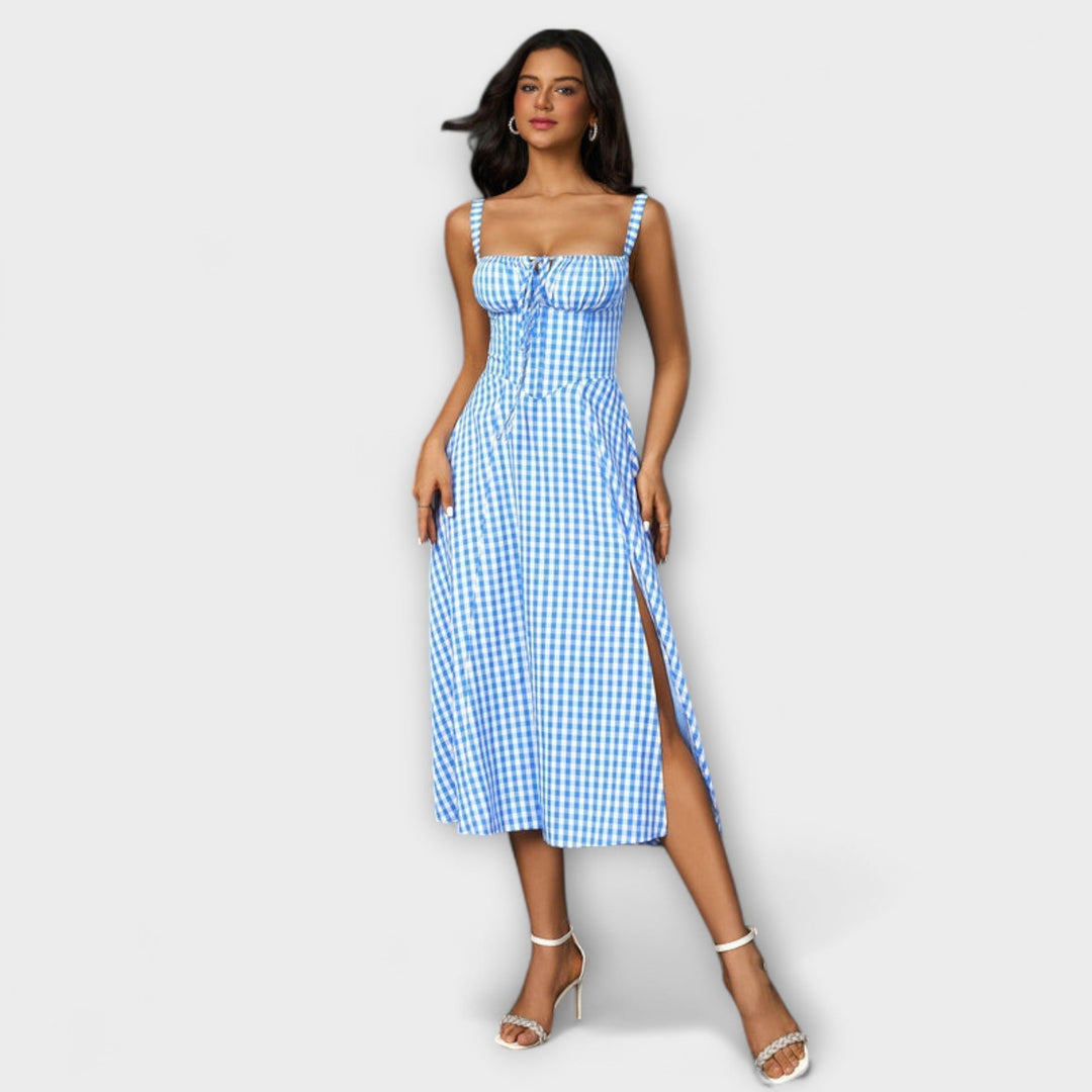 Gail | Bow Detail Split Dress