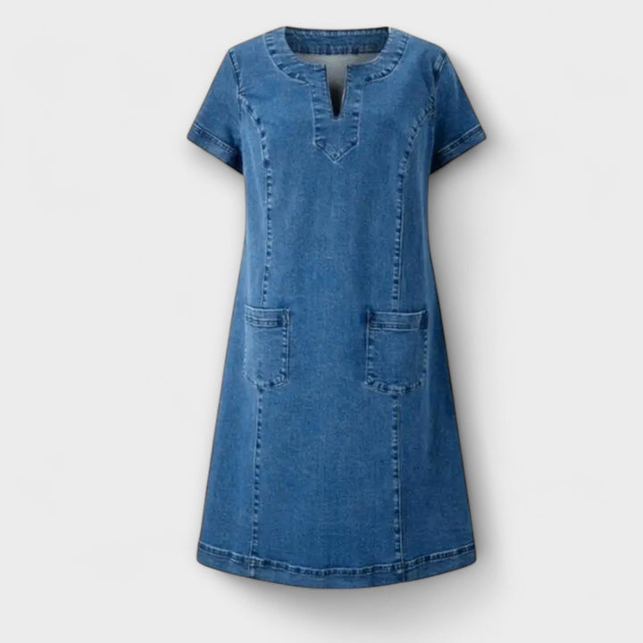 Georgia | Soft Denim Dress