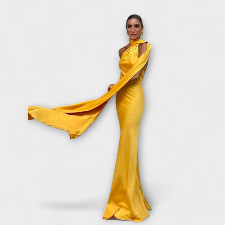 Anastasia | Off-Shoulder Maxi Dress