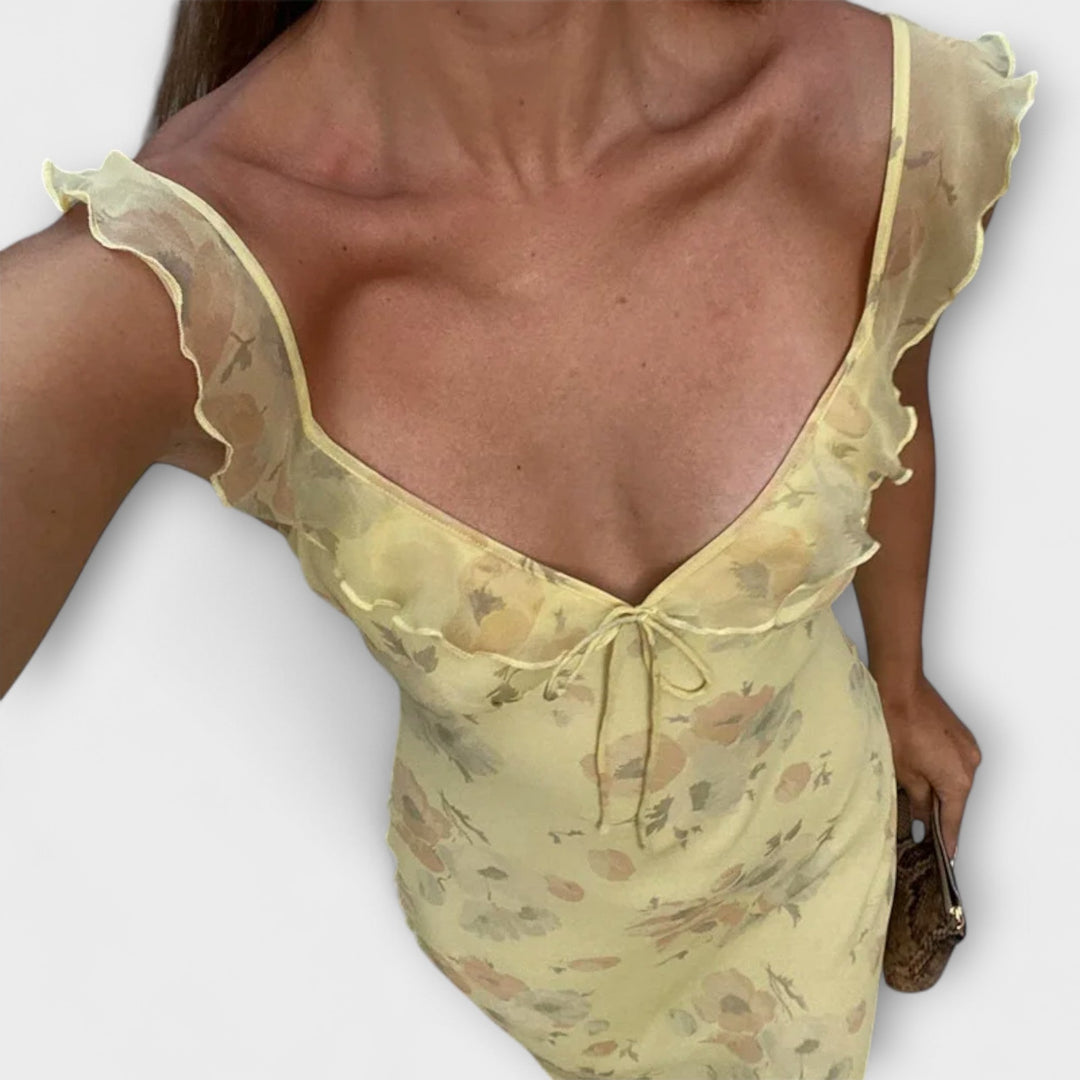 Angelina | Floral Maxi Dress