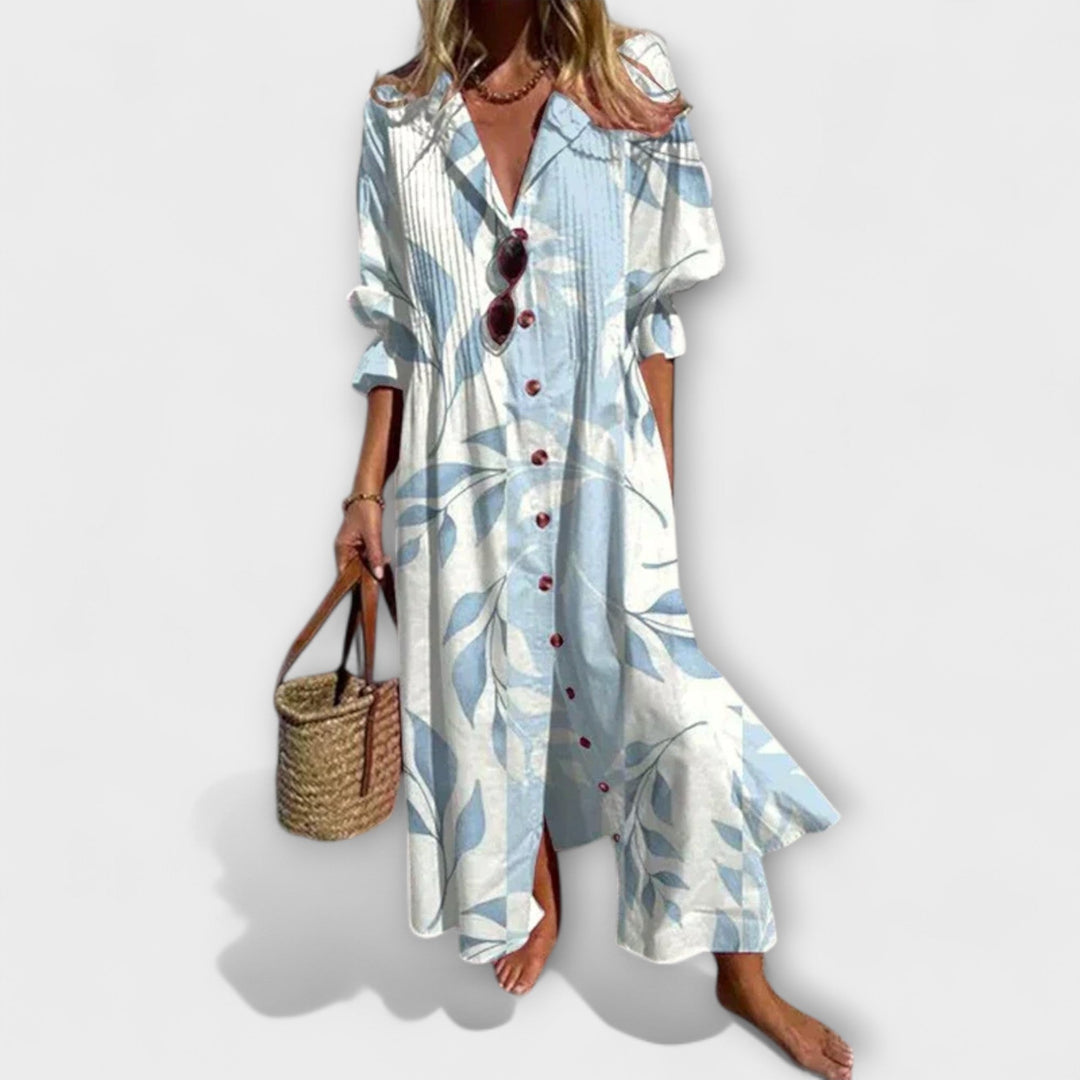 Meredith | Relaxed Floral Maxi Dress