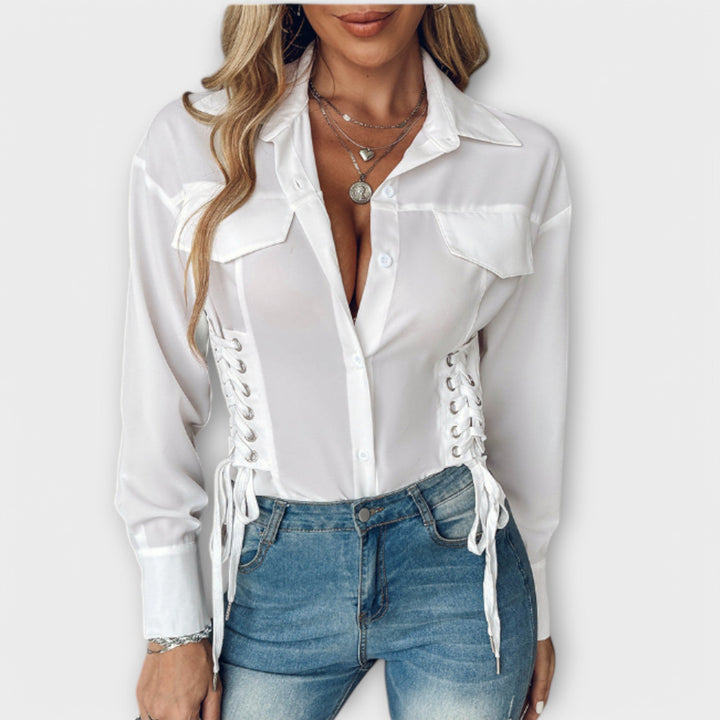 Stephanie | Long Sleeve Blouse