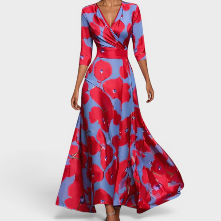Joanna | Floral Long Dress