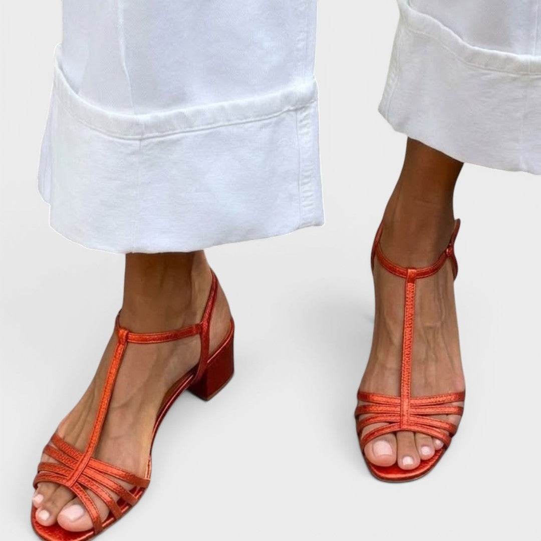 Serena | Square Heel Sandals