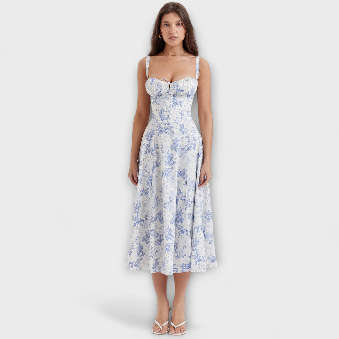 Georgina | Fitted Floral Dress