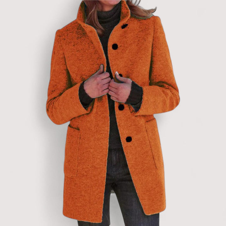 Amina™ | Classic Wool Blend Coat