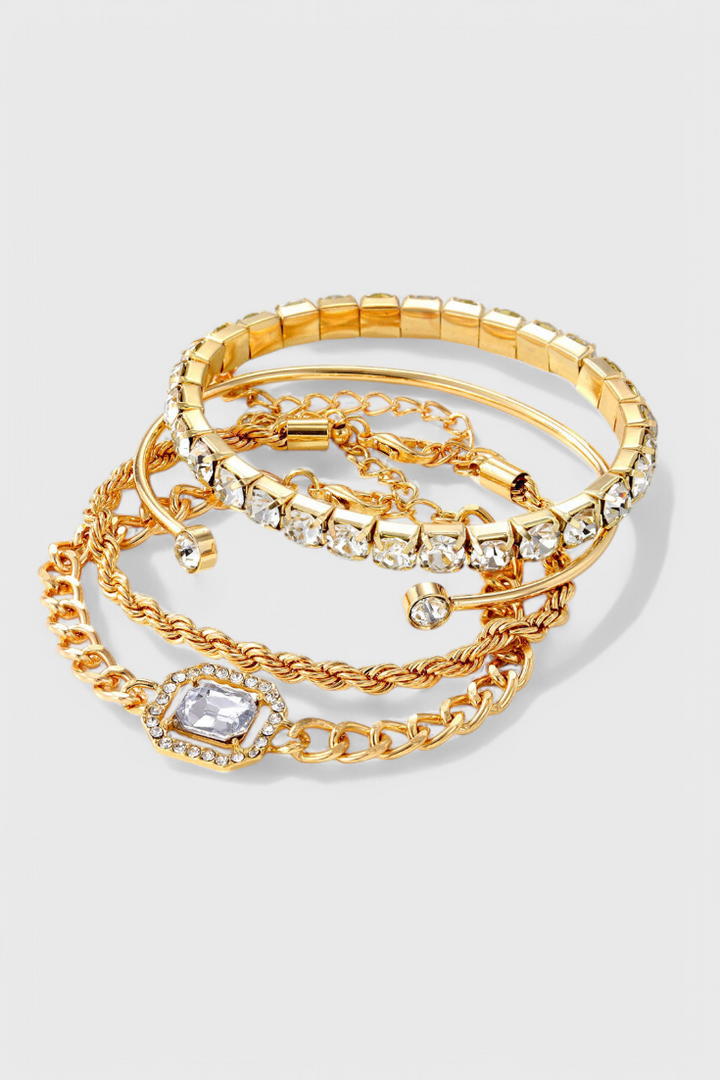 Set of Spike Bracelets