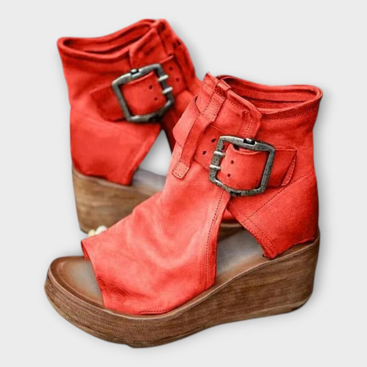 Platform Sandal with Open Toe