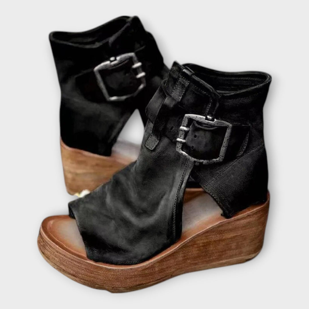 Platform Sandal with Open Toe