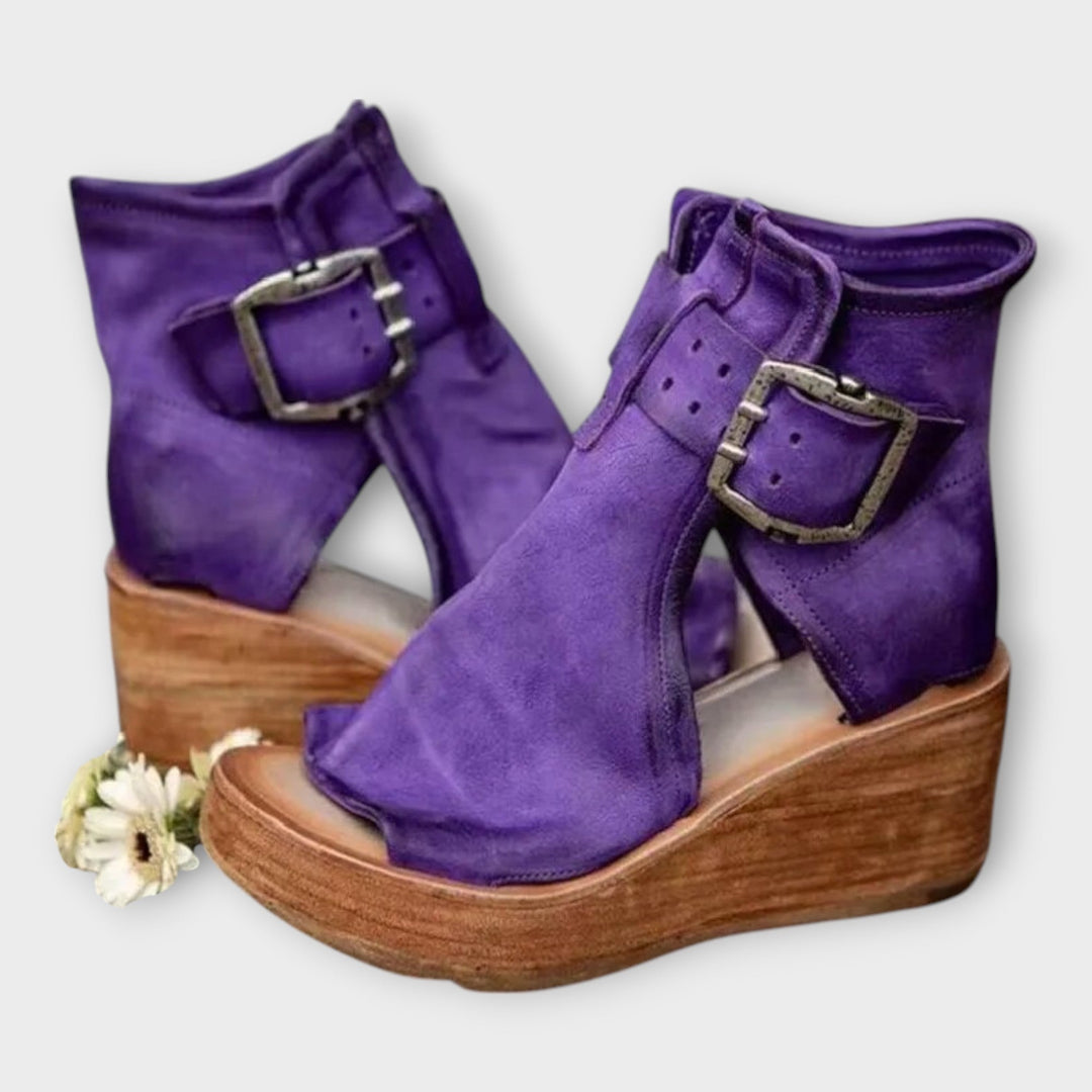 Platform Sandal with Open Toe