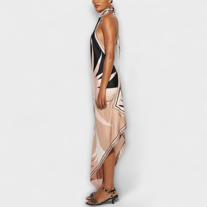 Daphne | Elegant Satin Dress