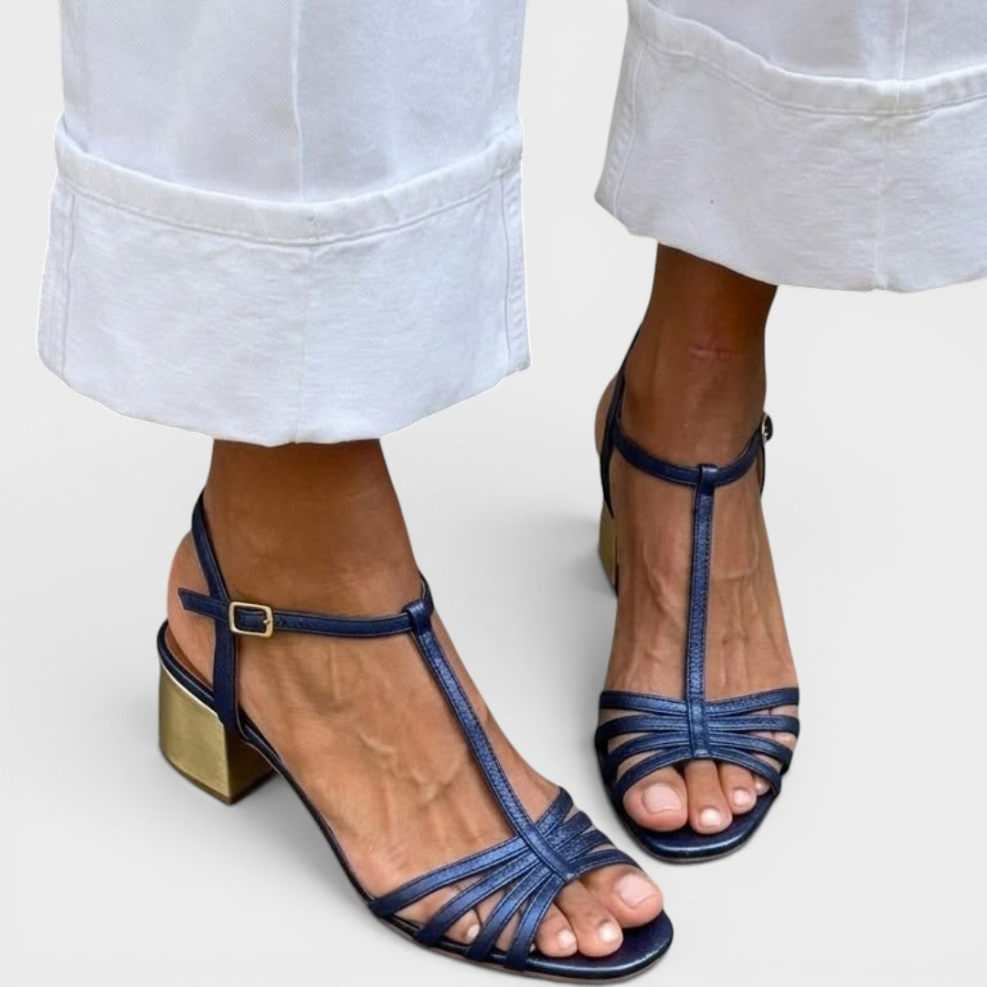 Serena | Square Heel Sandals