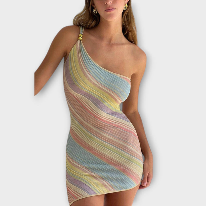 Lily | One-Shoulder Mini Dress