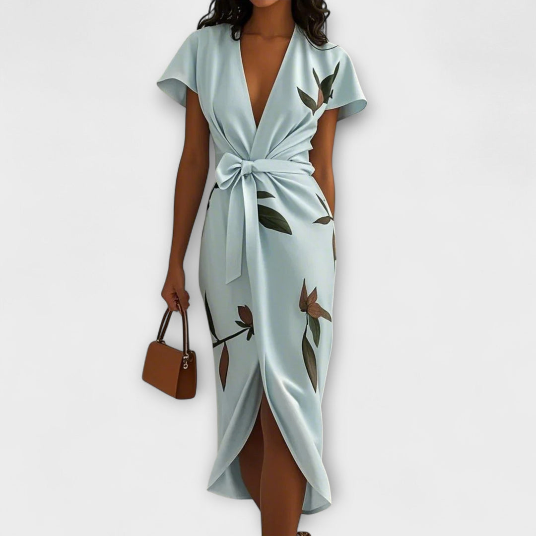 Scarlett | Satin Wrap Dress