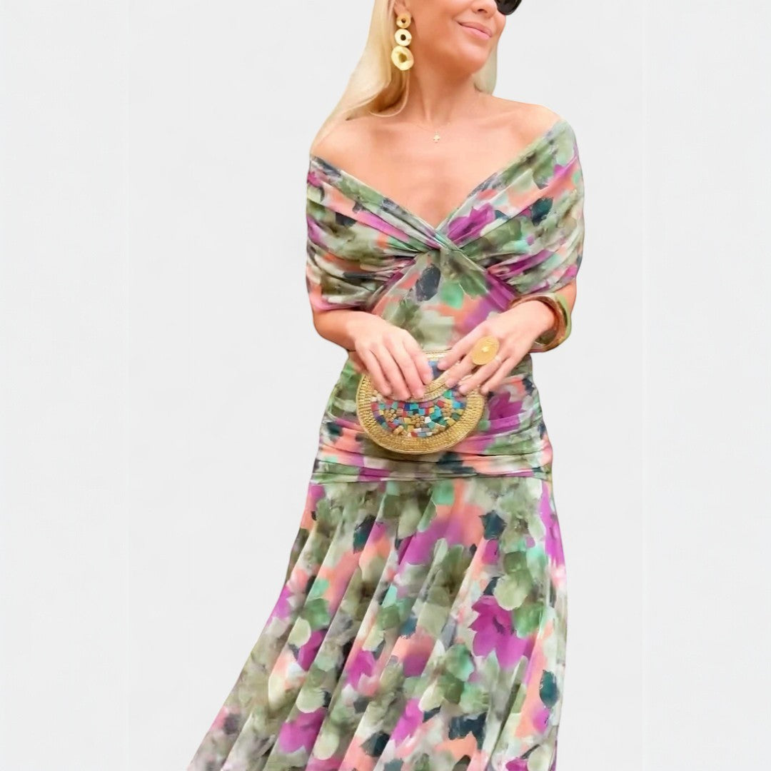 Miranda | Floral Long Dress