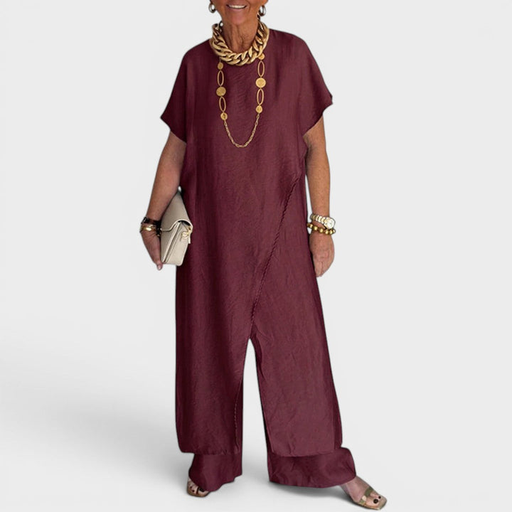 Marilyn | Asymmetric Flowing Dress