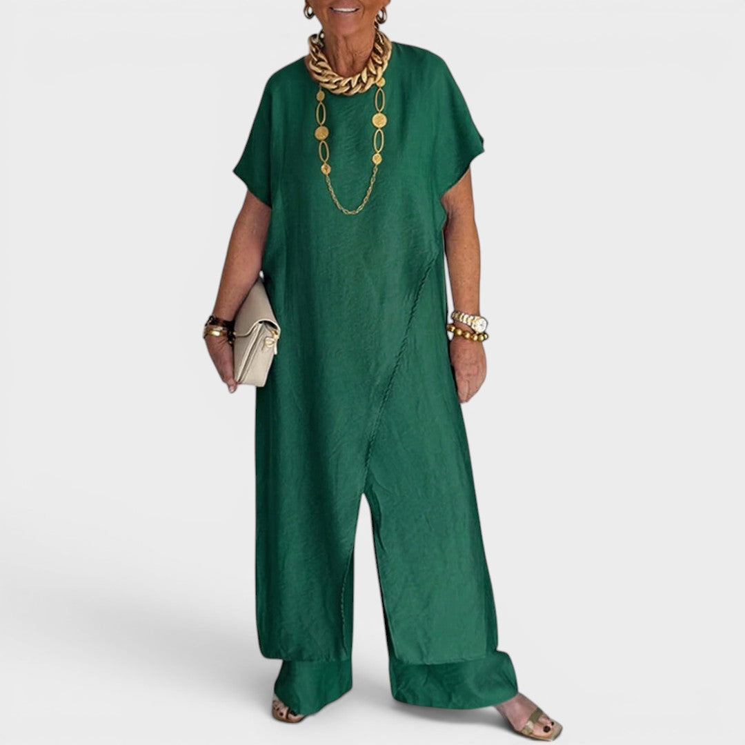Marilyn | Asymmetric Flowing Dress