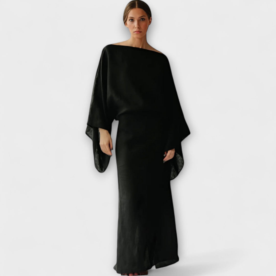 Olive | Cotton Linen Kimono Dress