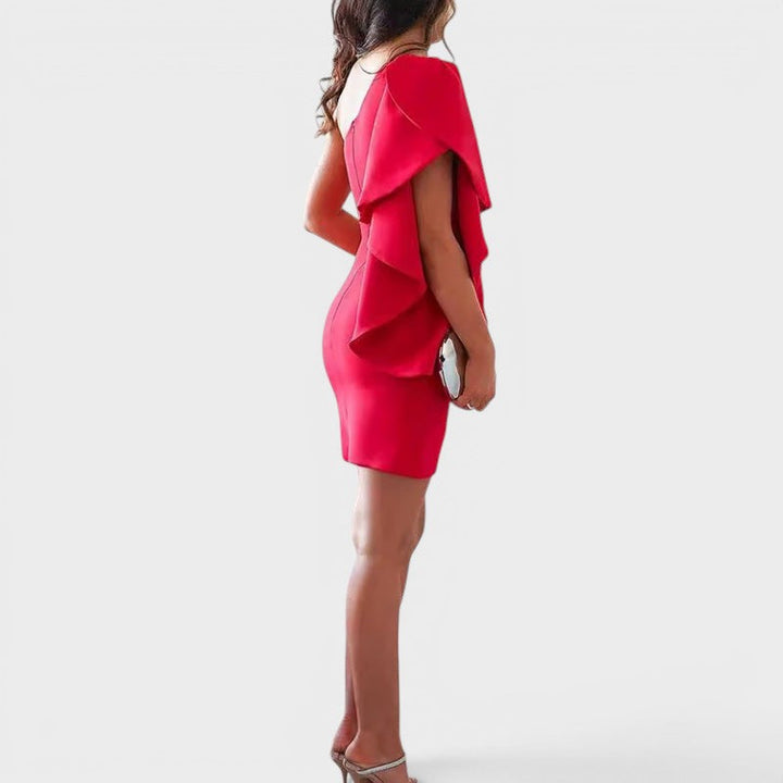Ruby | Off-Shoulder Cocktail Dress