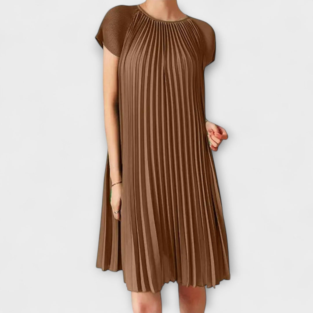 Chloe | Elegant Pleated Dress